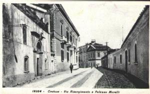 026 Via Risorgimento e Palazzo Morelli.- n.v.